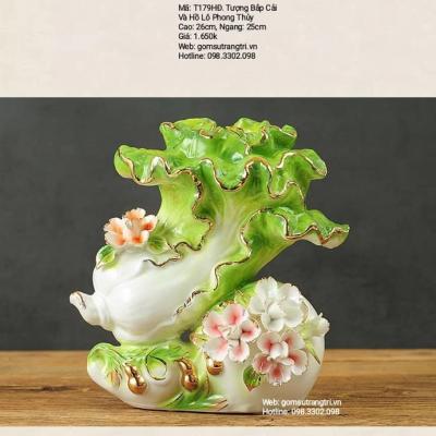 TƯỢNG BẮP CẢI VÀ HỒ LÔ PHONG THỦY